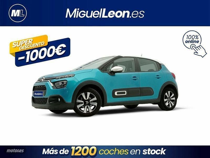 Azul Usado 2022 Citroën C3 Feel Utilitario | 10.985 € (Precio justo) - Imagen 1/3