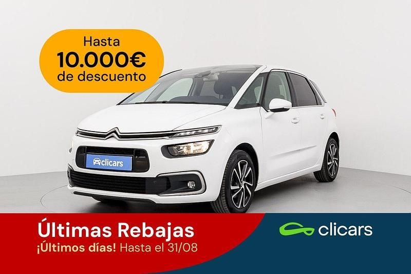 Blanco Usado 2019 Citroën C4 SpaceTourer Feel Monovolumen | 10.990 € (Buen precio) - Imagen 1/4
