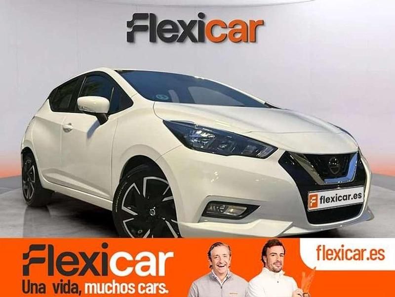Blanco Usado 2021 Nissan Micra Acenta Utilitario | 13.190 € (Precio justo) - Imagen 1/4