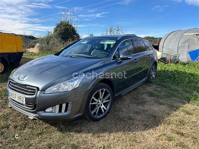 Usado Peugeot 508 RXH 200 CV (147 kW) 2013 Gris / plata Familiar