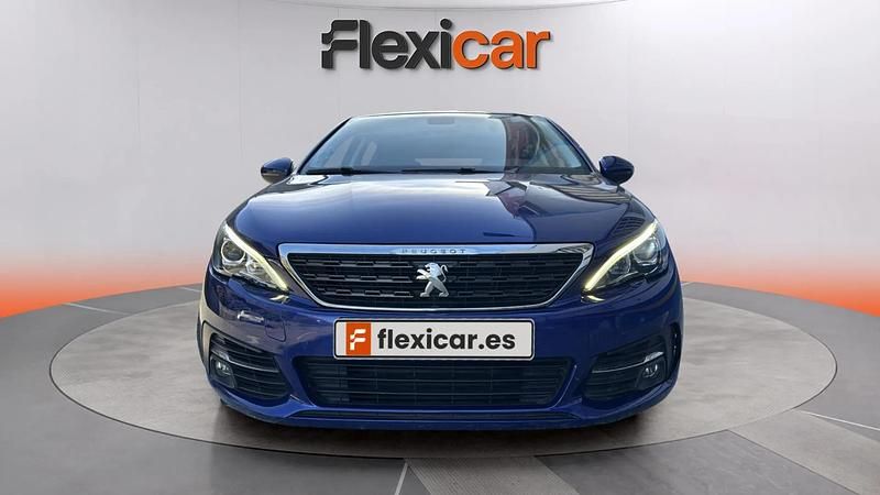 Usado Peugeot 308 Access 110 CV (80 kW) 2020 Azul Utilitario