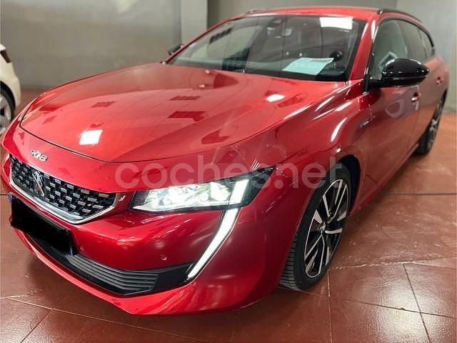 Rojo Usado 2021 Peugeot 508 GT Familiar | 20.999 € (Precio justo) - Imagen 1/4