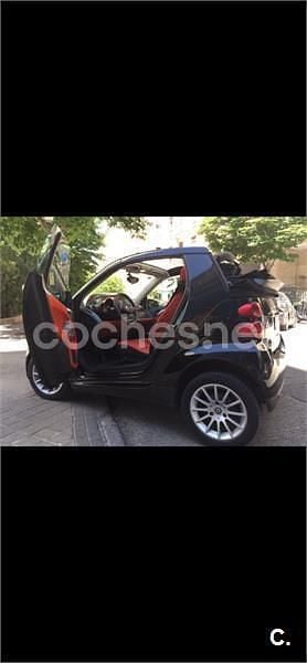 Usado Smart ForTwo Cabrio Pulse 71 CV (52 kW) 2007 Negro Descapotable
