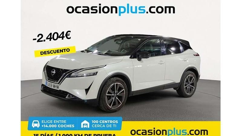 Blanco Usado 2023 Nissan Qashqai Tekna SUV | 23.537 € (Precio justo) - Imagen 1/4