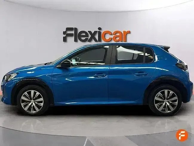 Usado Peugeot e-208 Active 100 kW (136 CV) 2024 Azul Utilitario