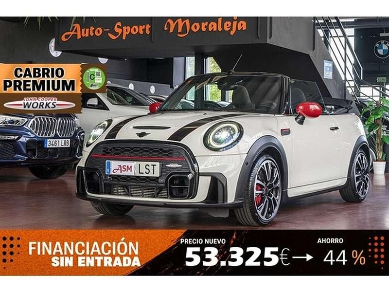 Usado Mini John Cooper Works Cabriolet 231 CV (169 kW) 2021 Blanco Descapotable