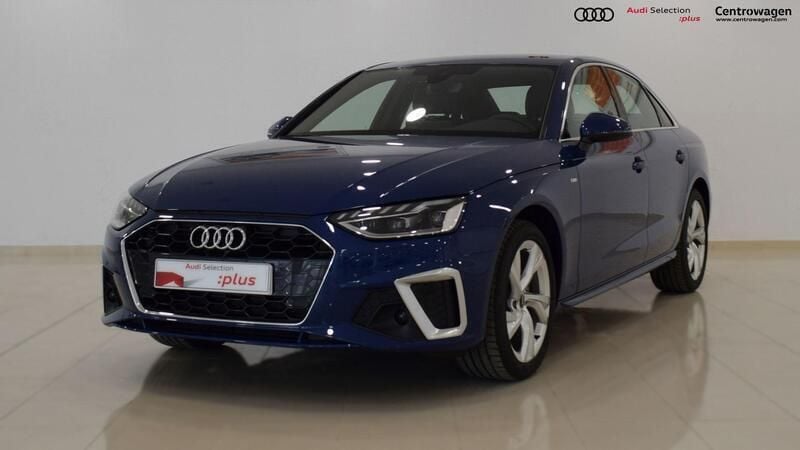 Azul Usado 2023 Audi A4 S-Line Berlina | 35.131 € (Precio justo) - Imagen 1/4