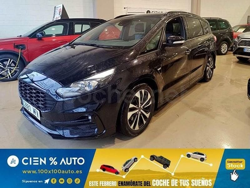 Usado Ford S-MAX ST-Line 190 CV (139 kW) 2023 Negro Monovolumen