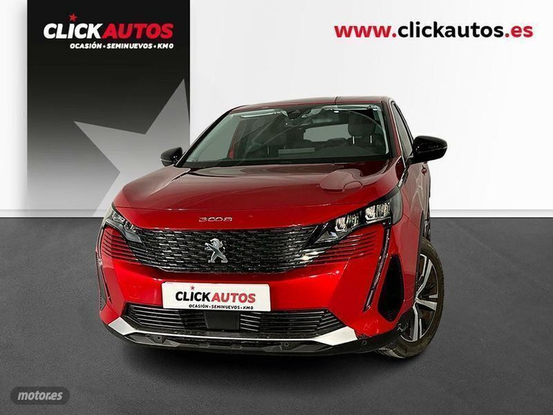 Negro Usado 2022 Peugeot 3008 Allure SUV | 22.100 € (Precio justo) - Imagen 1/4