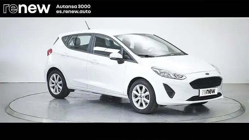 Usado Ford Fiesta Trend 85 CV (62 kW) 2018 Blanco Utilitario