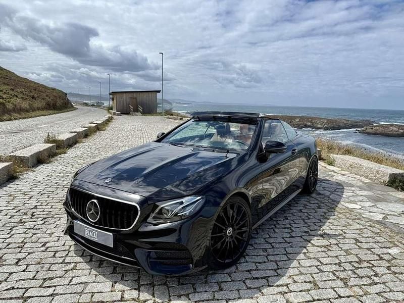 Usado Mercedes E450 367 CV (269 kW) 2019 Negro Descapotable