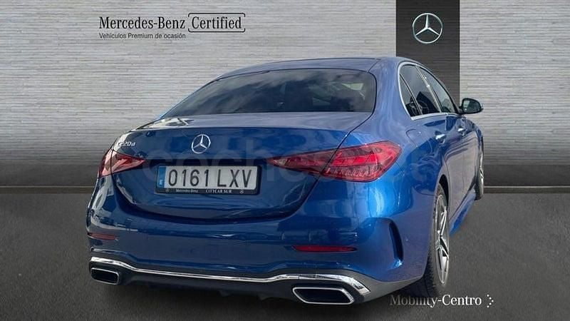 Usado Mercedes C220 200 CV (147 kW) 2022 Azul Berlina