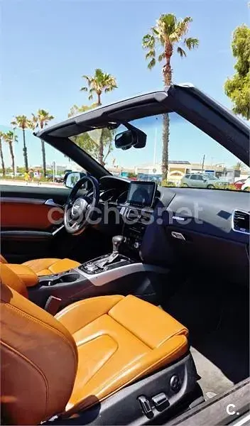Usado Audi A5 Cabriolet S-Line 245 CV (180 kW) 2012 Negro Descapotable