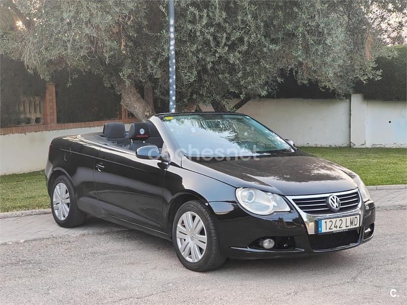 Usado VW Eos Individual 140 CV (102 kW) 2007 Negro Descapotable