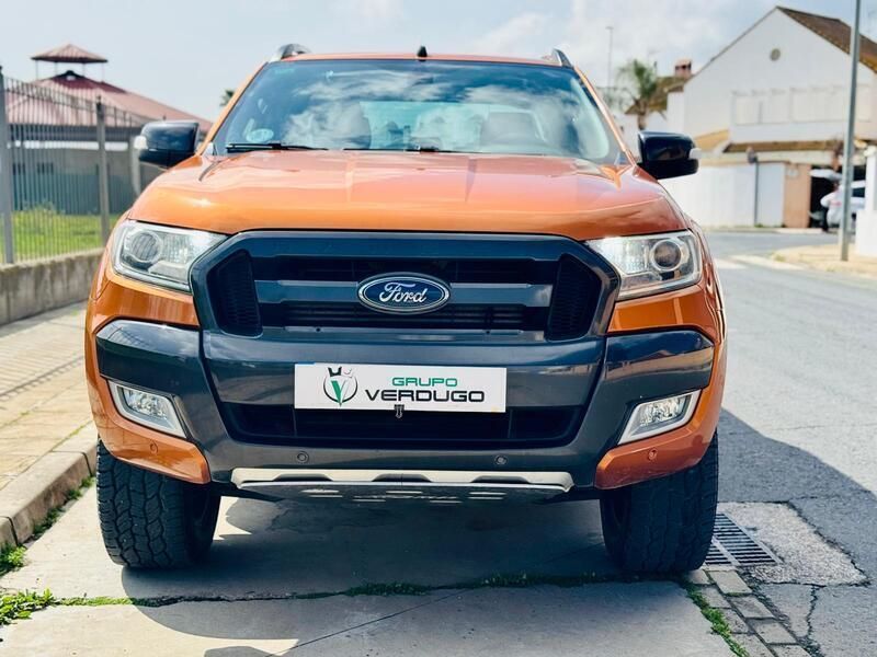 Usado Ford Ranger Wildtrack 200 CV (147 kW) 2018 Naranja Recogida