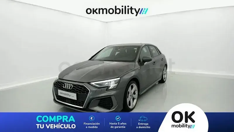 Brugt Audi A3 S-Line 150 HK (110 kW) 2024 Grå Sedan