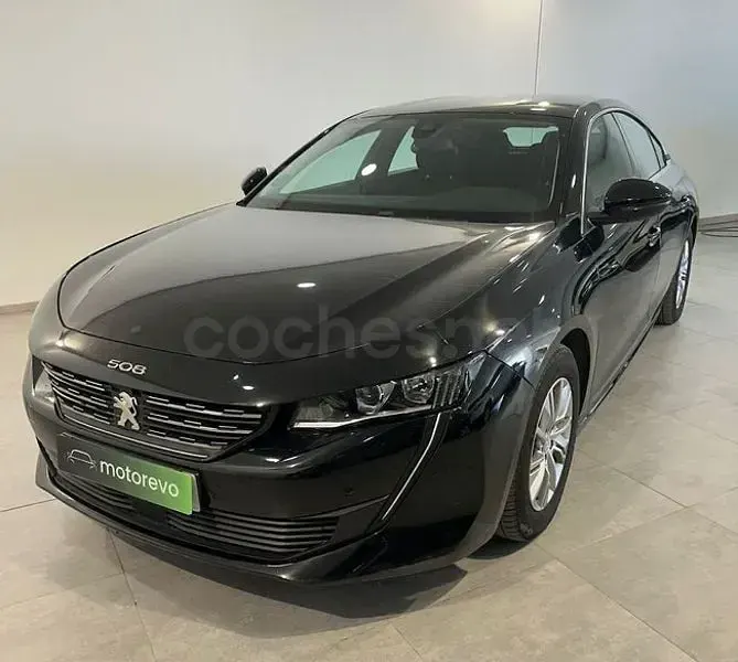 Usado Peugeot 508 Business-Line 130 CV (95 kW) 2021 Negro Berlina