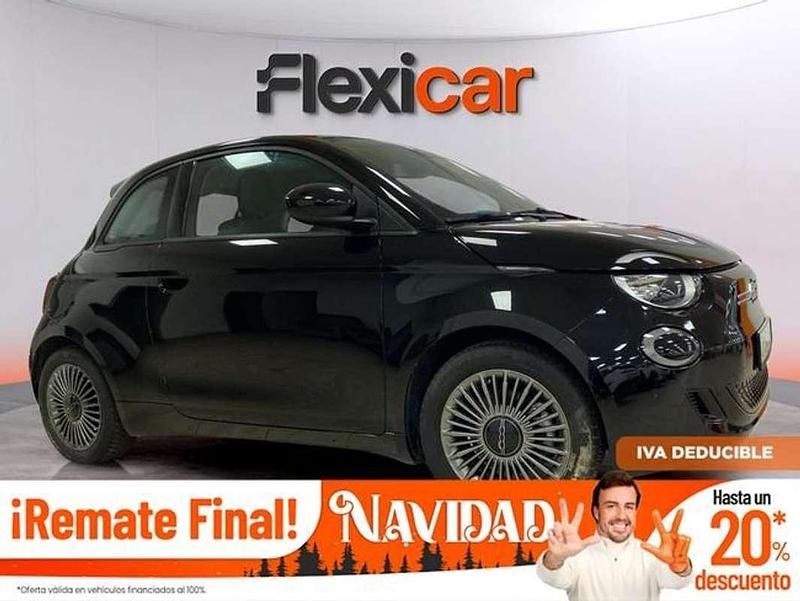 Negro Usado 2022 Fiat 500e Action Berlina | 11.490 € (Buen precio) - Imagen 1/4
