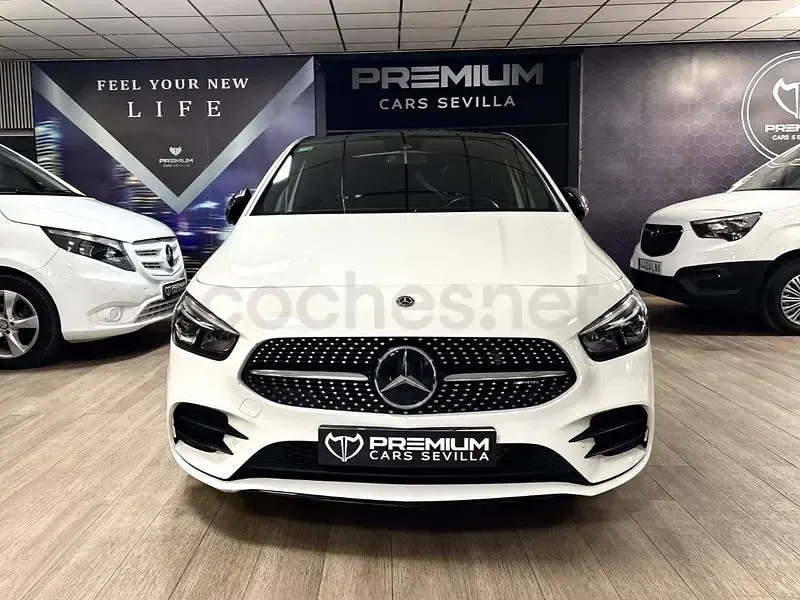 Usado Mercedes B200 163 CV (119 kW) 2020 Blanco Utilitario