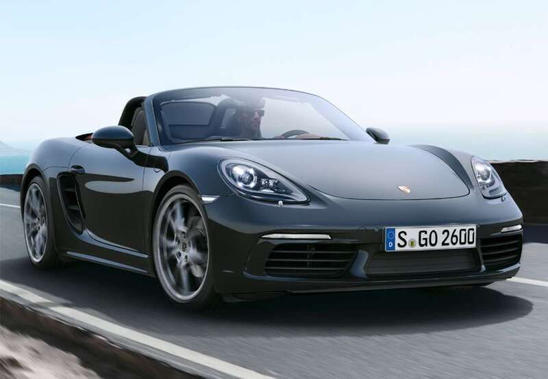 Burdeos Usado 2004 Porsche Boxster Descapotable | 32.000 € - Imagen 1/4