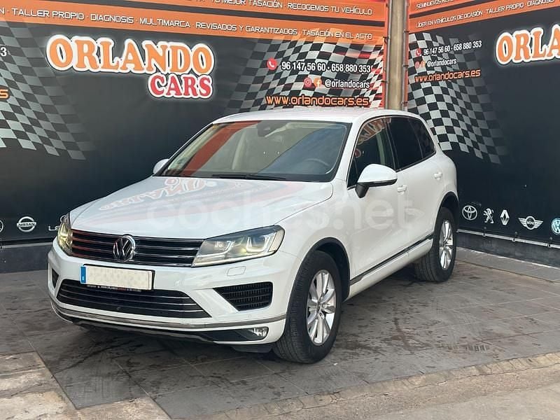 Blanco Usado 2015 VW Touareg Terrain Tech SUV | 19.900 € (Precio justo) - Imagen 1/4