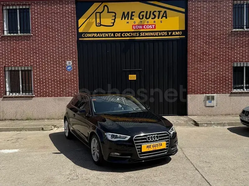Usado Audi A3 Advanced 110 CV (80 kW) 2015 Negro Berlina