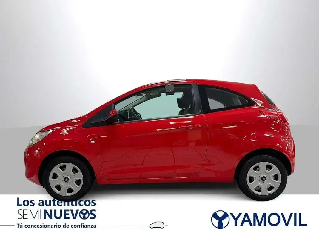 Usado Ford Ka S 69 CV (50 kW) 2014 Rojo Berlina
