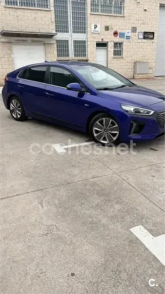 Usado Hyundai Ioniq 141 CV (103 kW) 2019 Azul Utilitario