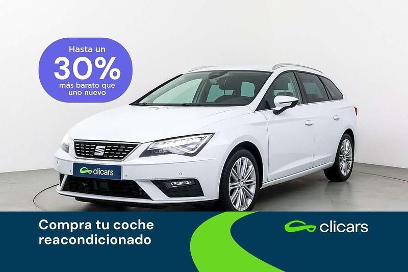 Usado Seat Leon ST XCELLENCE 150 CV (110 kW) 2018 Blanco Familiar