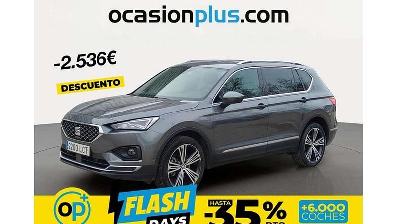 Usado Seat Tarraco 4Drive 190 CV (139 kW) 2019 Gris SUV