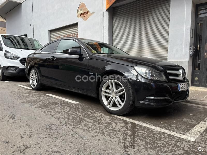 Negro Usado 2013 Mercedes C220 Coupe | 9200 € (Buen precio) - Imagen 1/4
