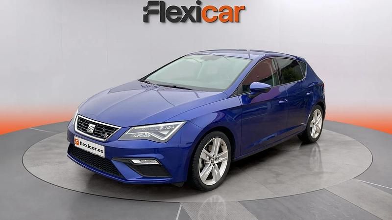 Usado Seat Leon FR 150 CV (110 kW) 2018 Azul Berlina