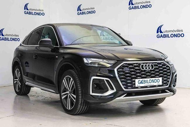 Usado Audi Q5 Sportback S-Line 299 CV (219 kW) 2021 Negro SUV