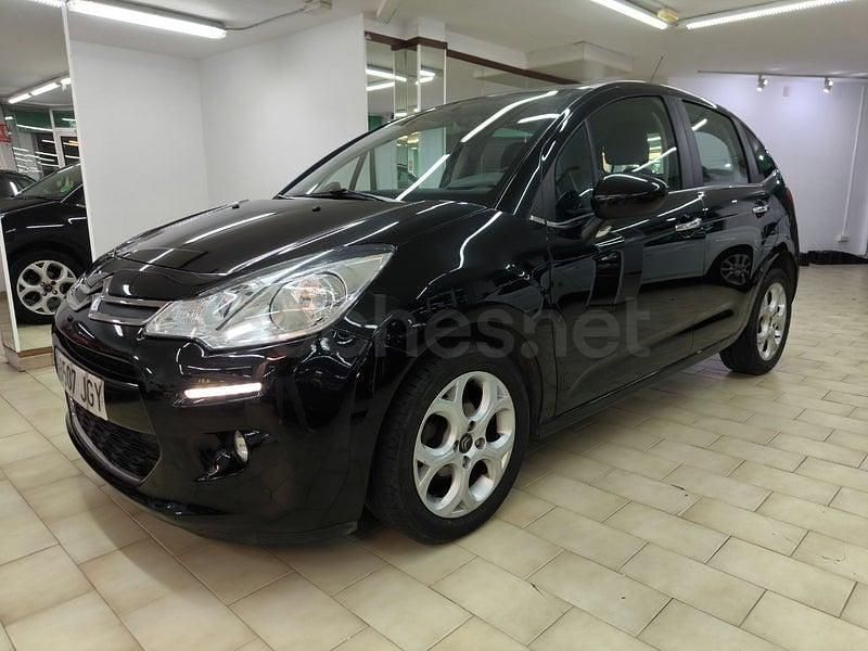 Usado Citroën C3 Feel 82 CV (60 kW) 2015 Negro Berlina