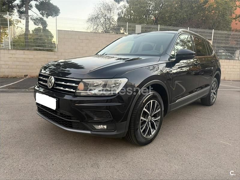 Negro Usado 2019 VW Tiguan Allspace Advance SUV | 20.999 € (Precio justo) - Imagen 1/4