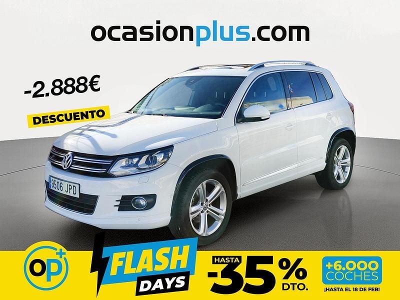 Usado VW Tiguan R-line 150 CV (110 kW) 2016 Blanco SUV