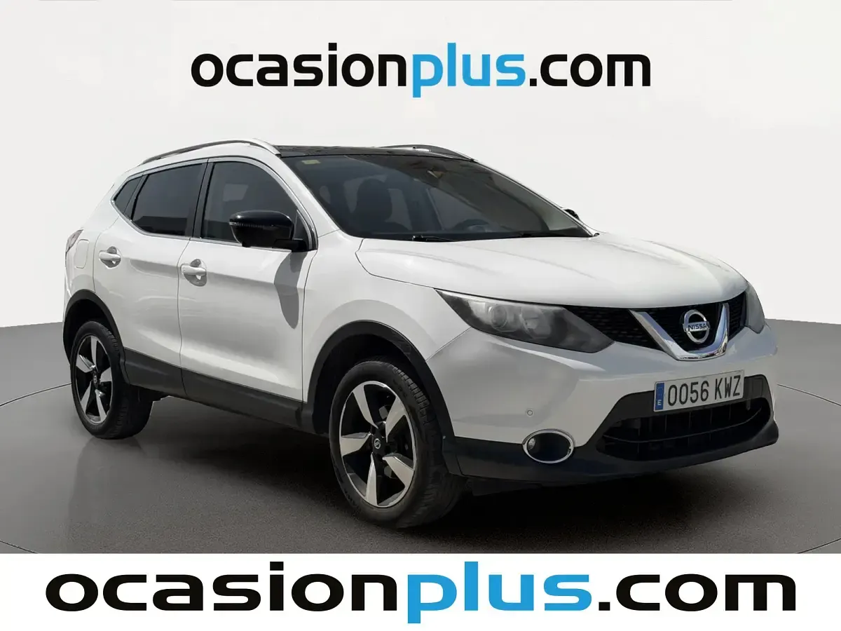 Usado Nissan Qashqai N-Connecta 110 CV (80 kW) 2017 Blanco SUV