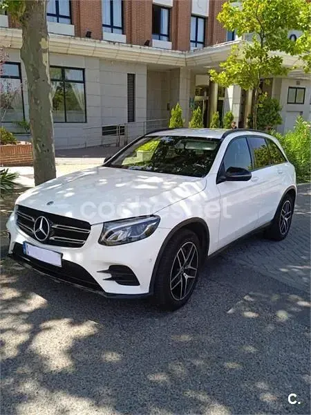 Usado Mercedes GLC250 211 CV (155 kW) 2019 Blanco SUV
