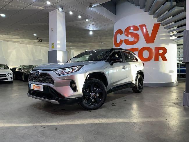 Usado Toyota RAV4 Hybrid Style 219 CV (161 kW) 2021 Gris SUV