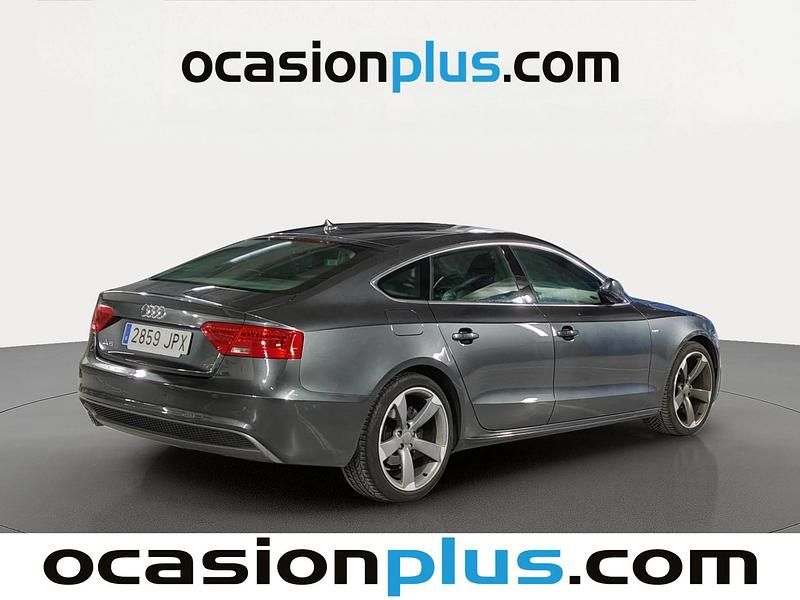 Usado Audi A5 Sportback S-Line 190 CV (139 kW) 2016 Gris Utilitario