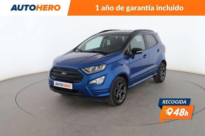 Azul Usado 2019 Ford Ecosport ST-Line SUV | 13.237 € (Precio justo) - Imagen 1/3