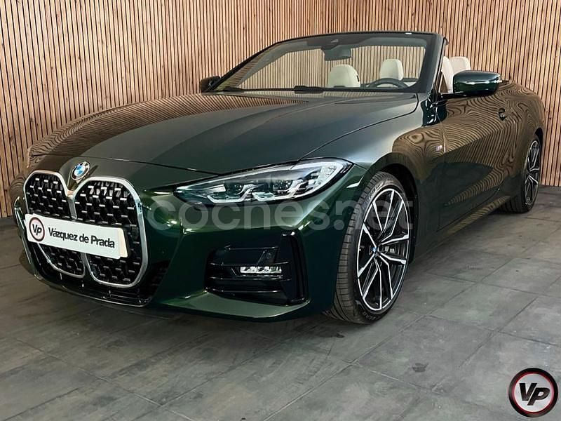Verde Usado 2023 BMW 430 Cabriolet M Sport Descapotable | 56.800 € - Imagen 1/4