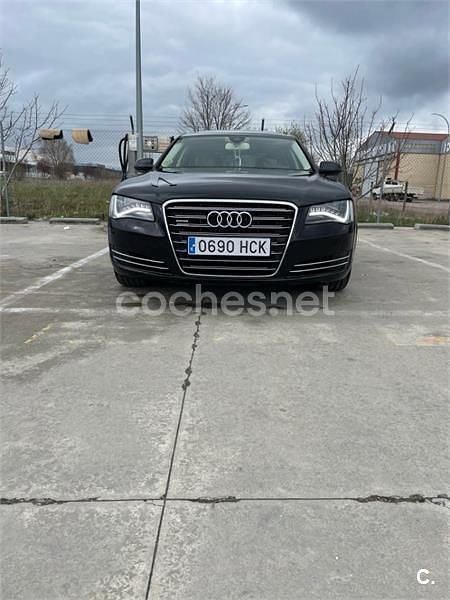 Usado Audi A8L 250 CV (183 kW) 2011 Negro Berlina