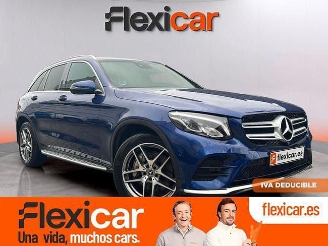 Azul Usado 2018 Mercedes GLC250 SUV | 30.490 € (Precio justo) - Imagen 1/4
