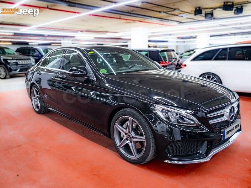 Usado Mercedes C220 194 CV (142 kW) 2018 Negro Berlina