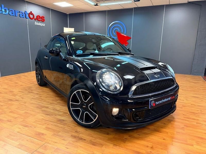 Usado Mini Cooper S Coupé 184 CV (135 kW) 2012 Negro Coupe