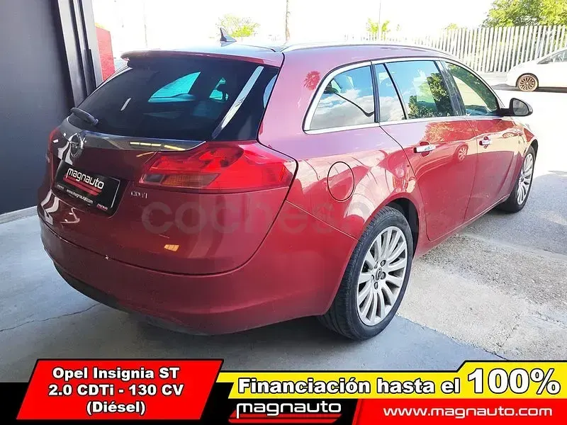 Brugt Opel Insignia Sport 130 HK (95 kW) 2010 Rød Stationcar