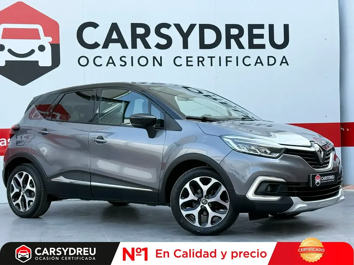 Usado Renault Captur Zen 90 CV (66 kW) 2018 Gris SUV