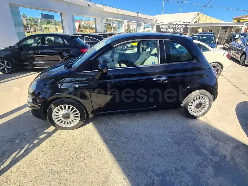 Usado Fiat 500 Lounge 69 CV (50 kW) 2014 Negro Berlina
