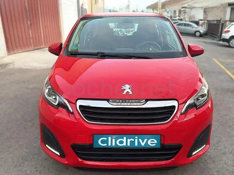 Usado Peugeot 108 82 CV (60 kW) 2017 Rojo Utilitario